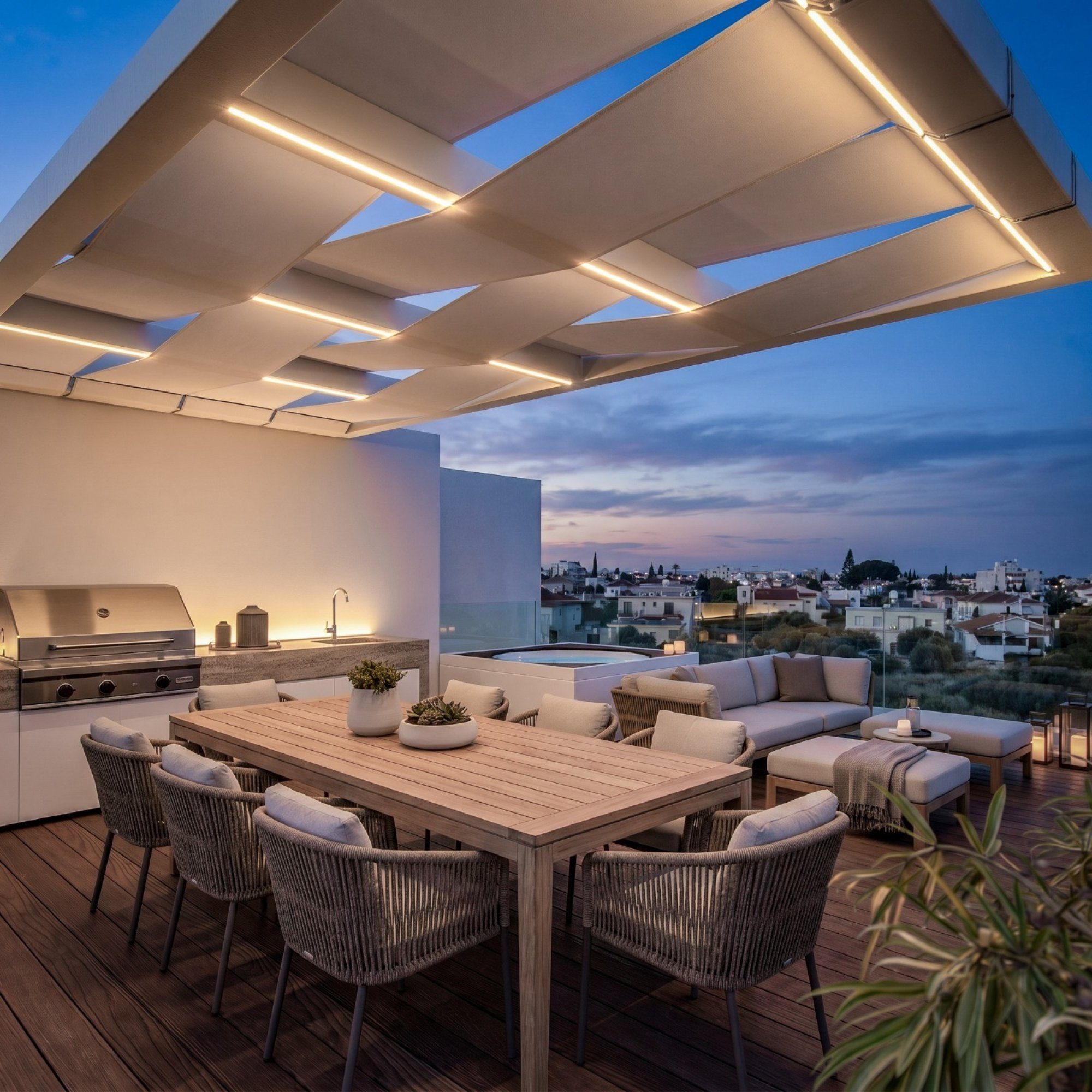 2 BR Penthouse in Apostolos Loukas, Larnaca
