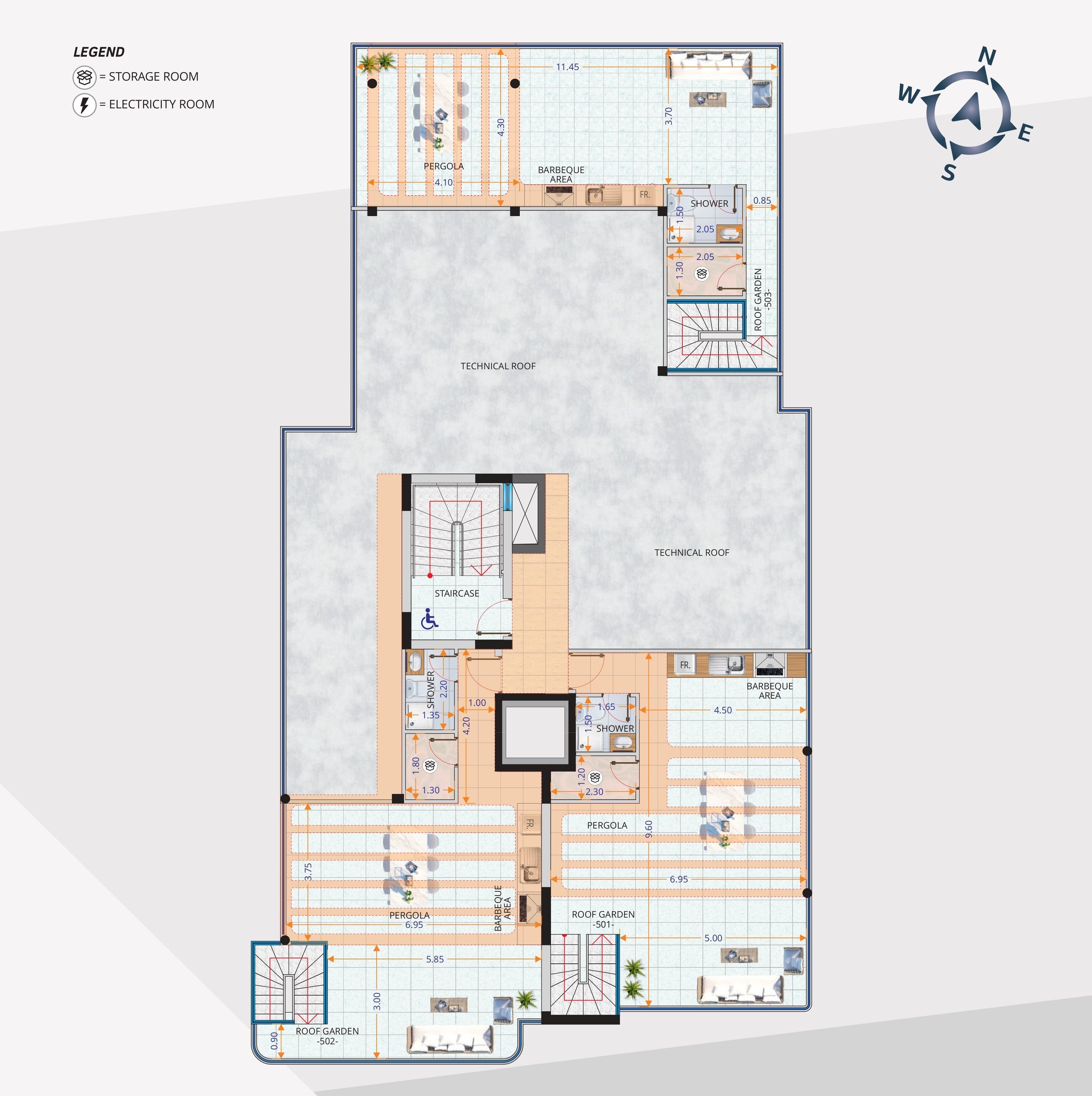 2 BR Penthouse in Makenzy, Larnaca photo 5