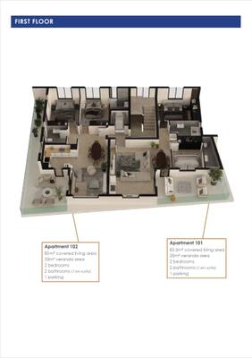 2 BR Apartment in Agioi Anargyroi I, Larnaca thumbnail 23