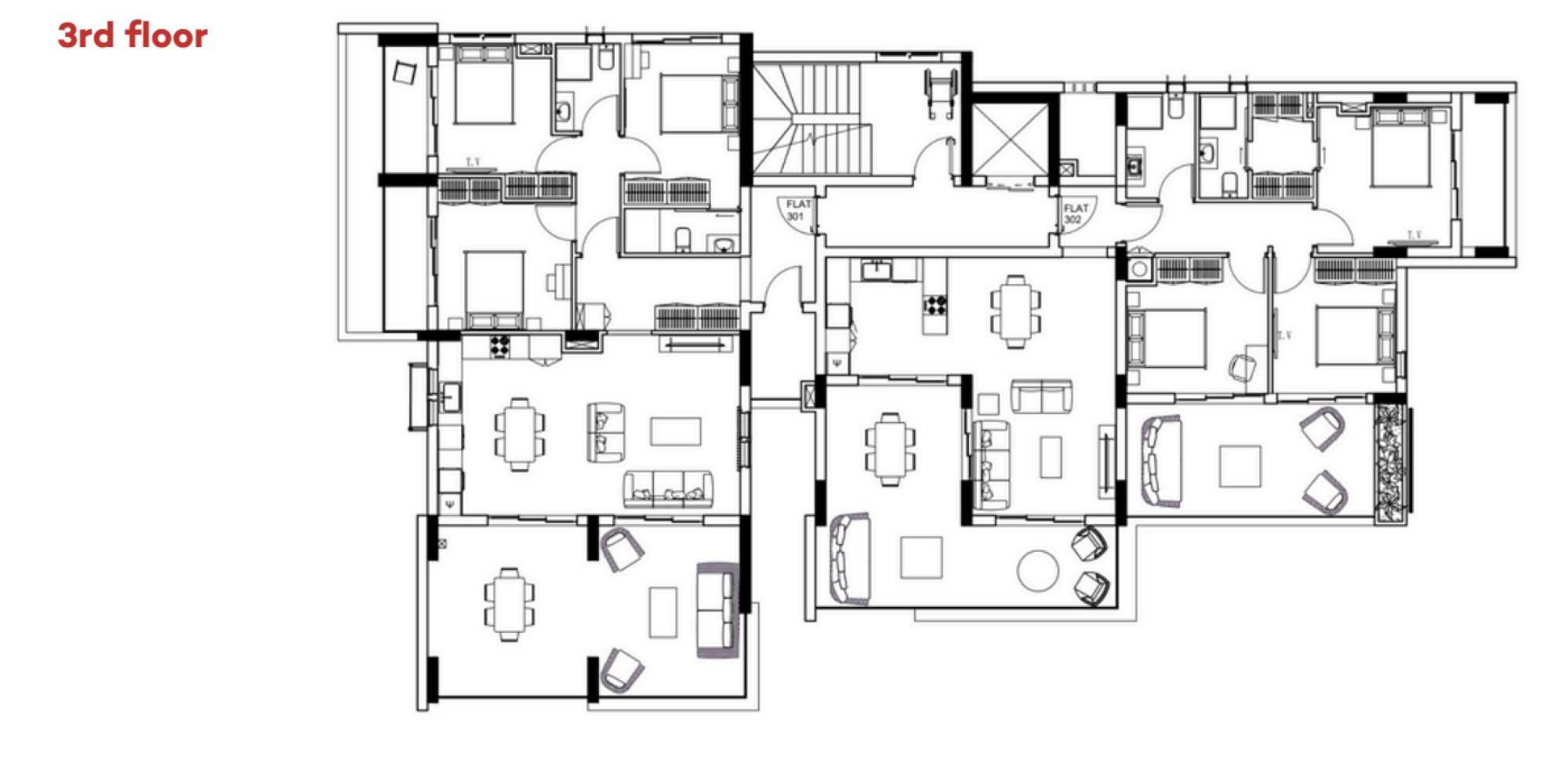 3 BR Apartment in Agios Theodoros, Paphos photo 6