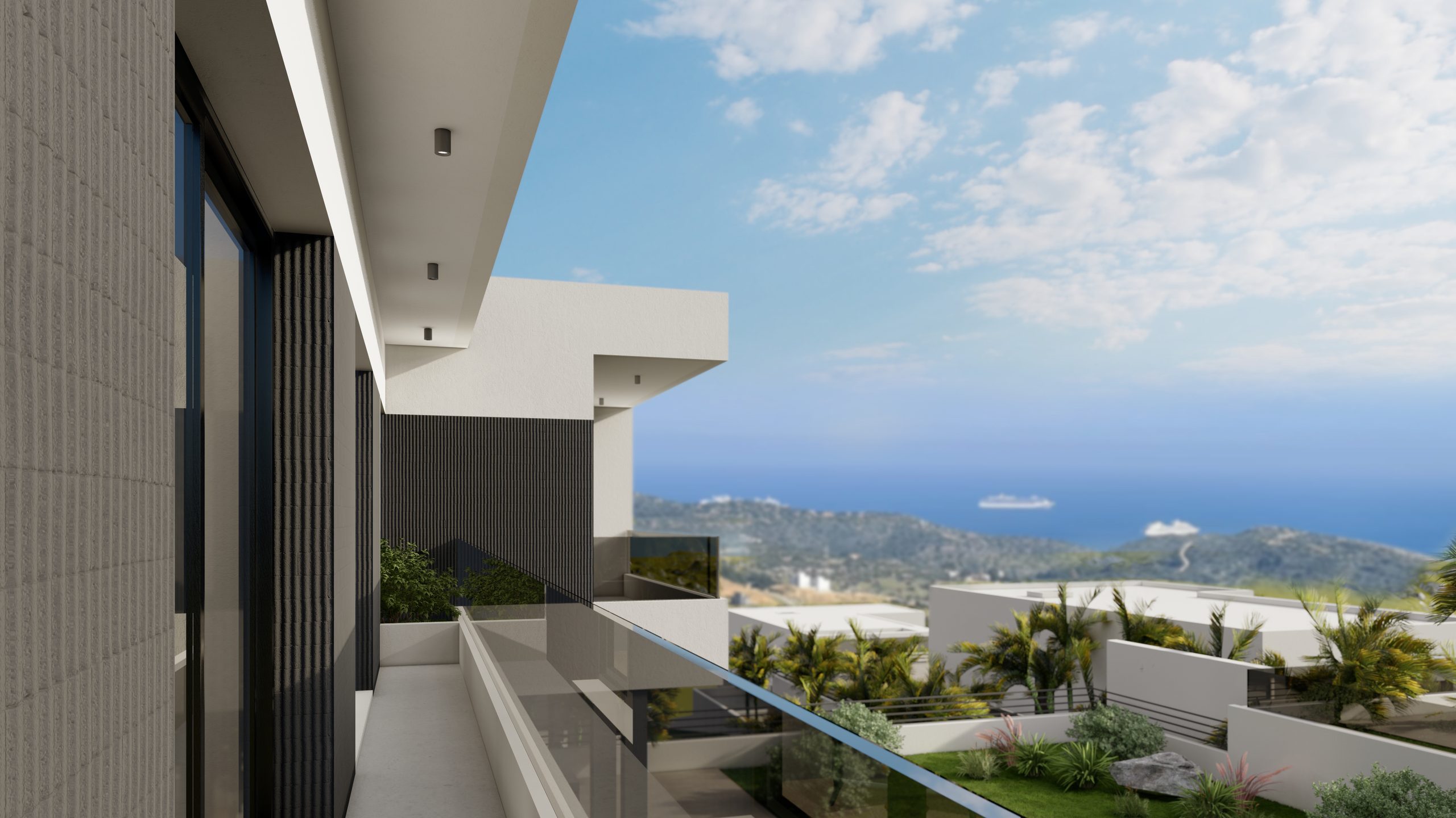 3+1 Bedroom Villa with Sea View in Parekklisia, Limassol photo 4