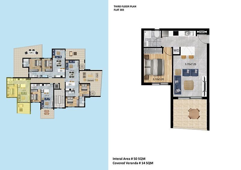 1 BR Apartment in Agia Paraskevi, Limassol photo 13