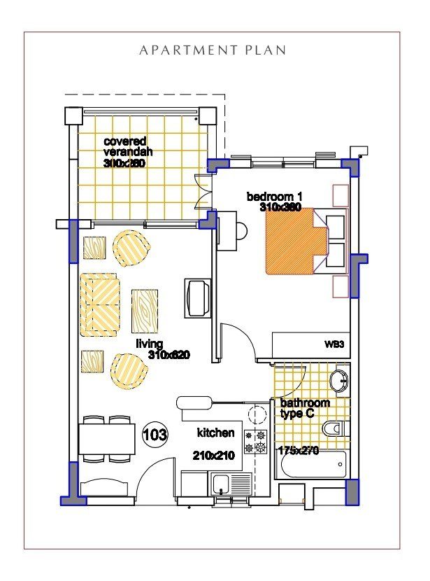 1 BR Penthouse in Mandria, Paphos photo 8