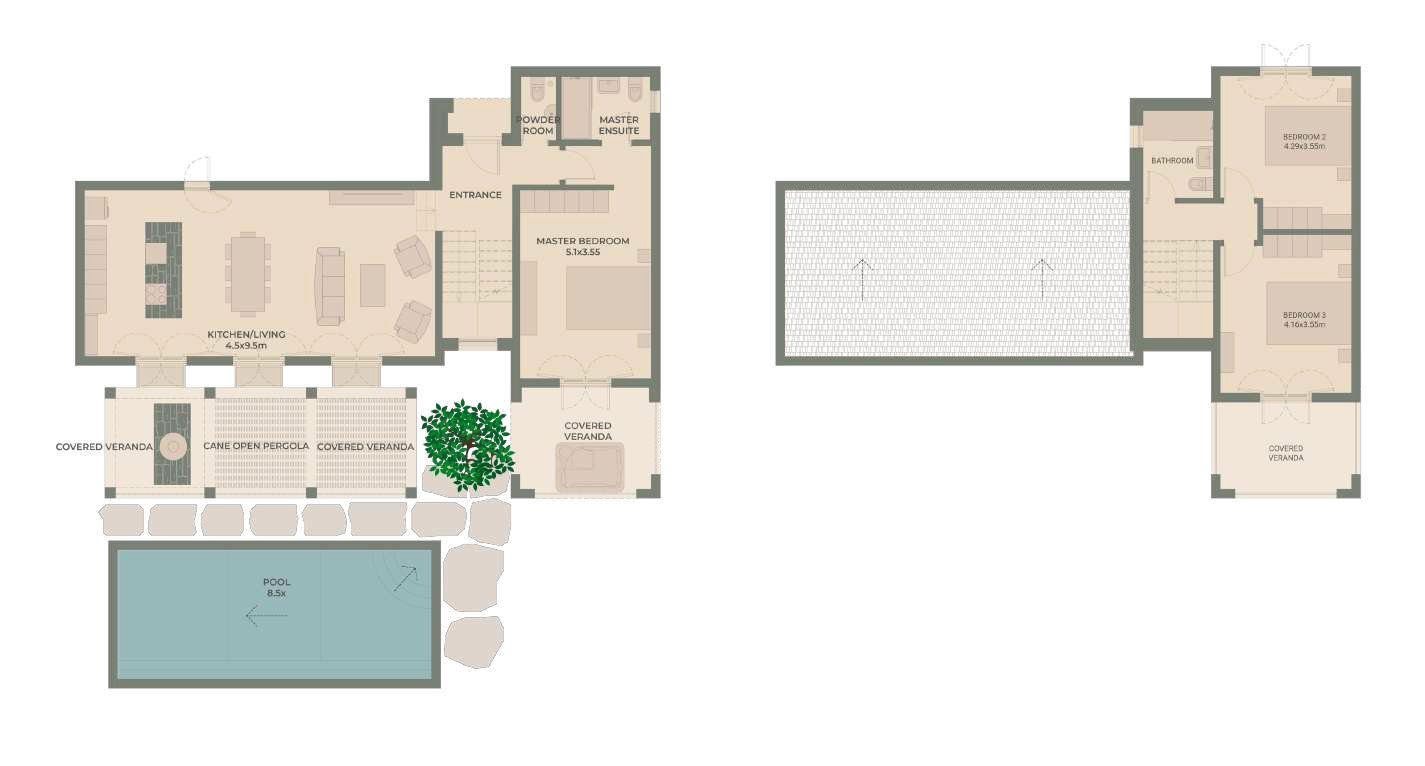 3 BR Villa in Argaka, Paphos photo 5