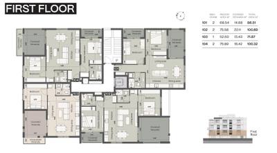 2 BR Apartment in Mesa Geitonia, Limassol thumbnail 15