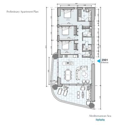 3 BR Apartment in Agios Ioannis, Limassol thumbnail 11