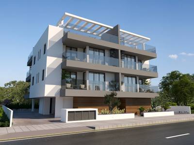 Penthouse z 2 syp. w Kiti, Larnaka, miniatura 4