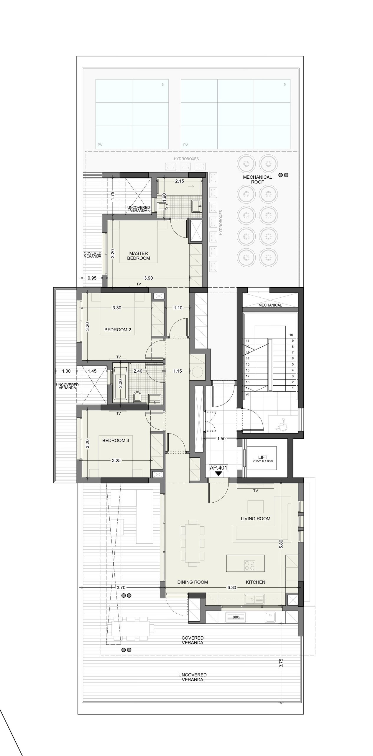 3 BR Apartment in Potamos Germasogeias, Limassol photo 14