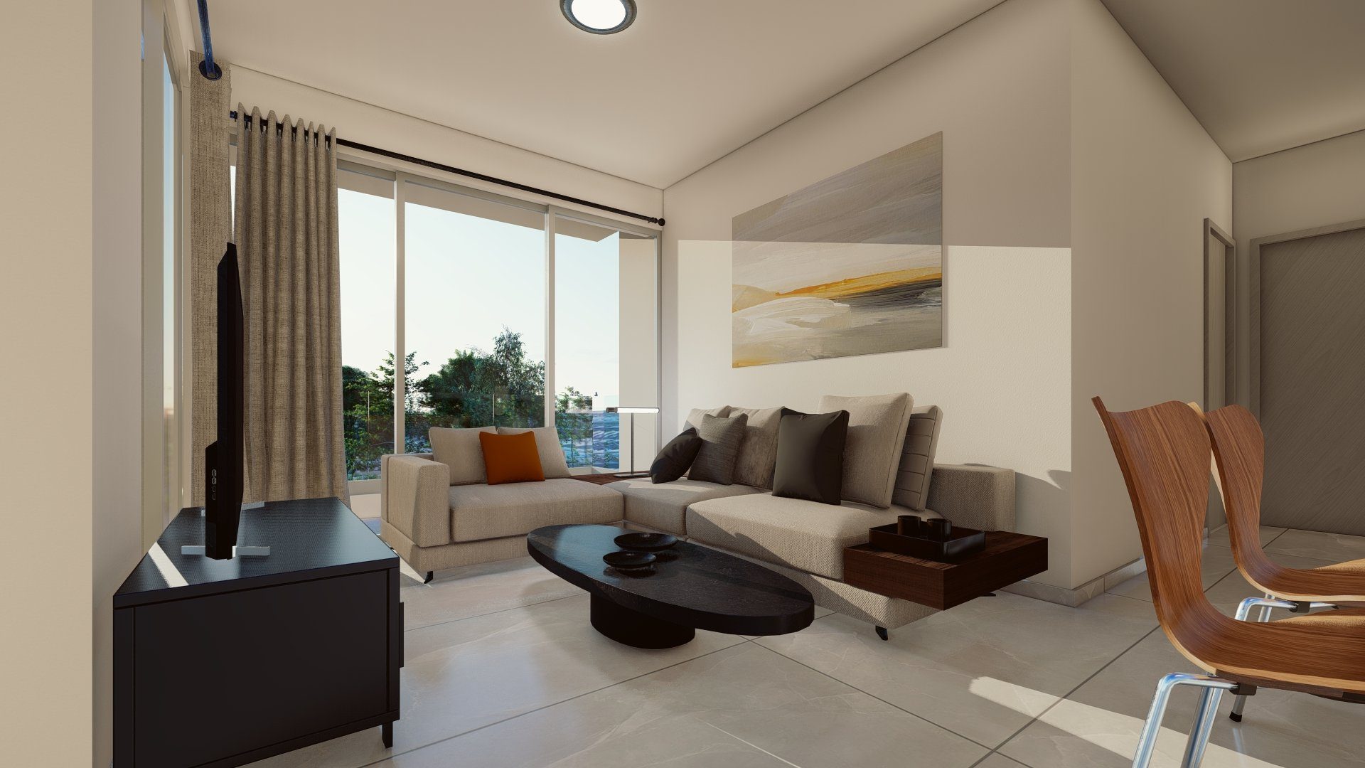 3 BR Apartment in Chlorakas, Paphos photo 4