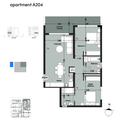 2 BR Apartment in Potamos Germasogeias, Limassol thumbnail 8