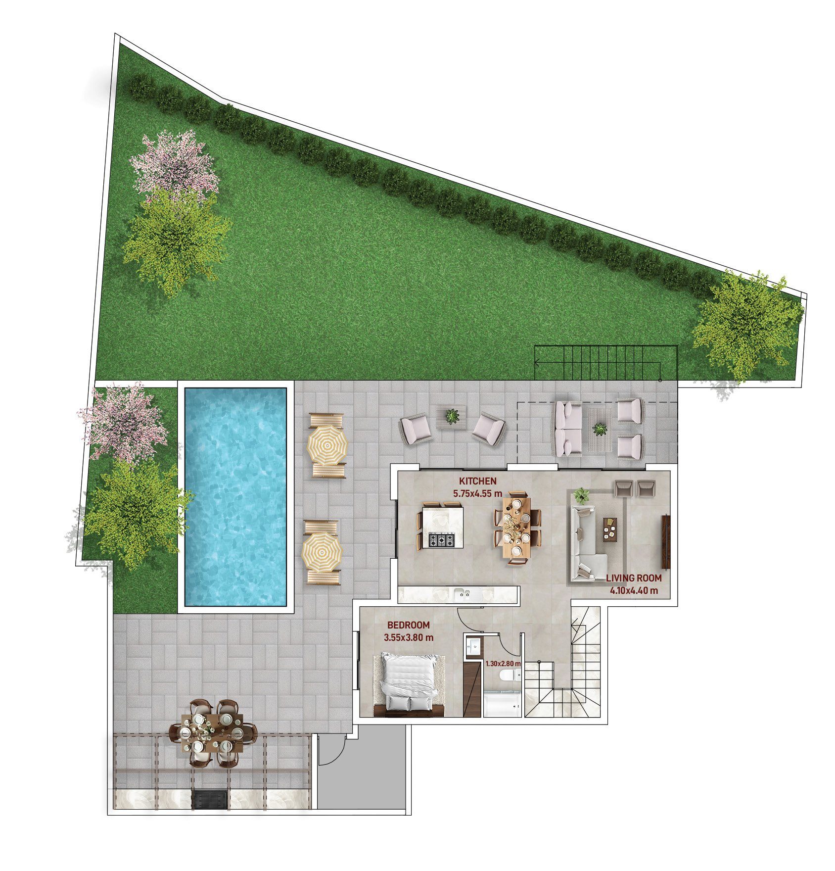 5 BR Villa in Tsada, Paphos photo 6
