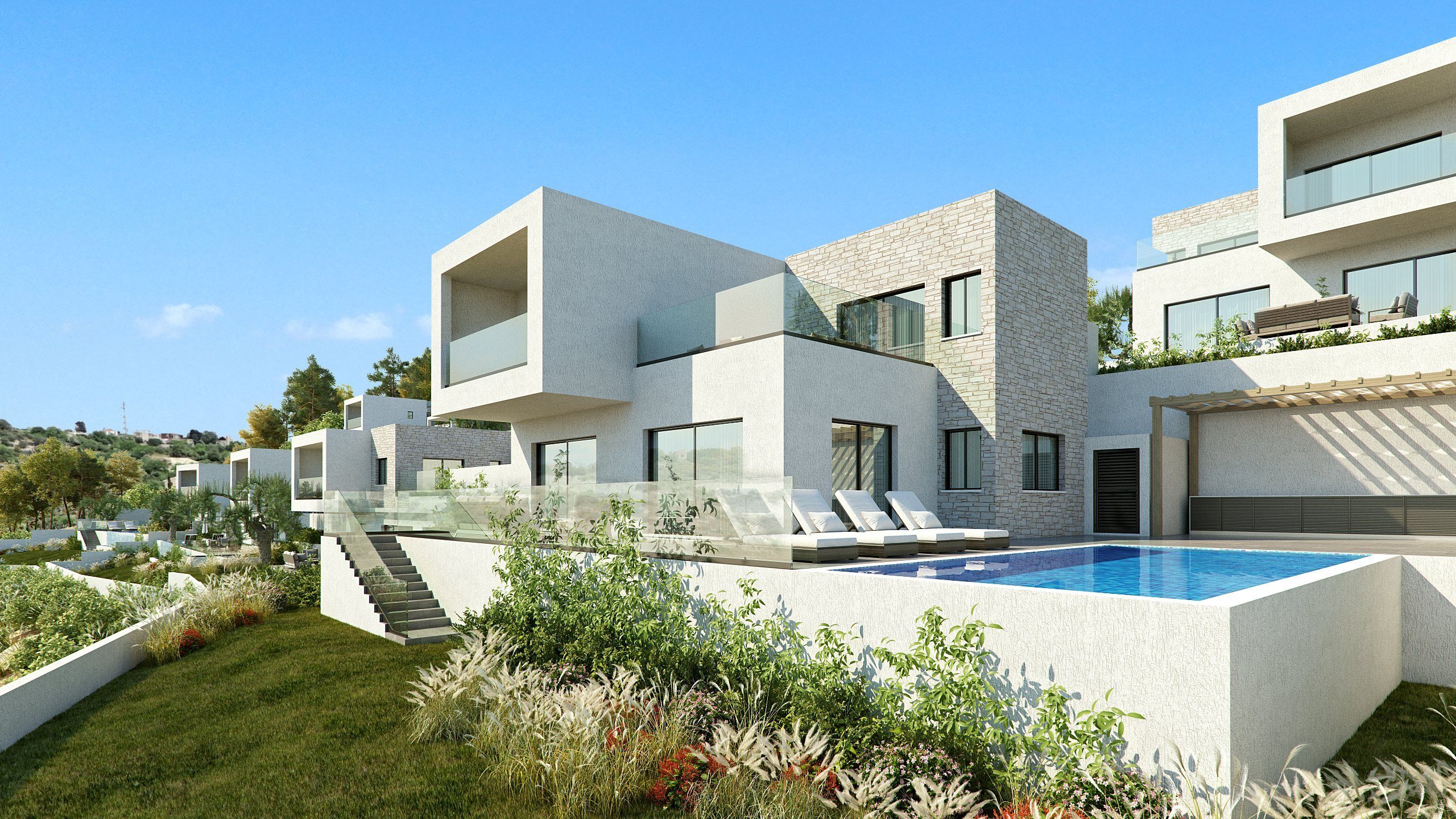 5 BR Villa in Tsada, Paphos photo 1