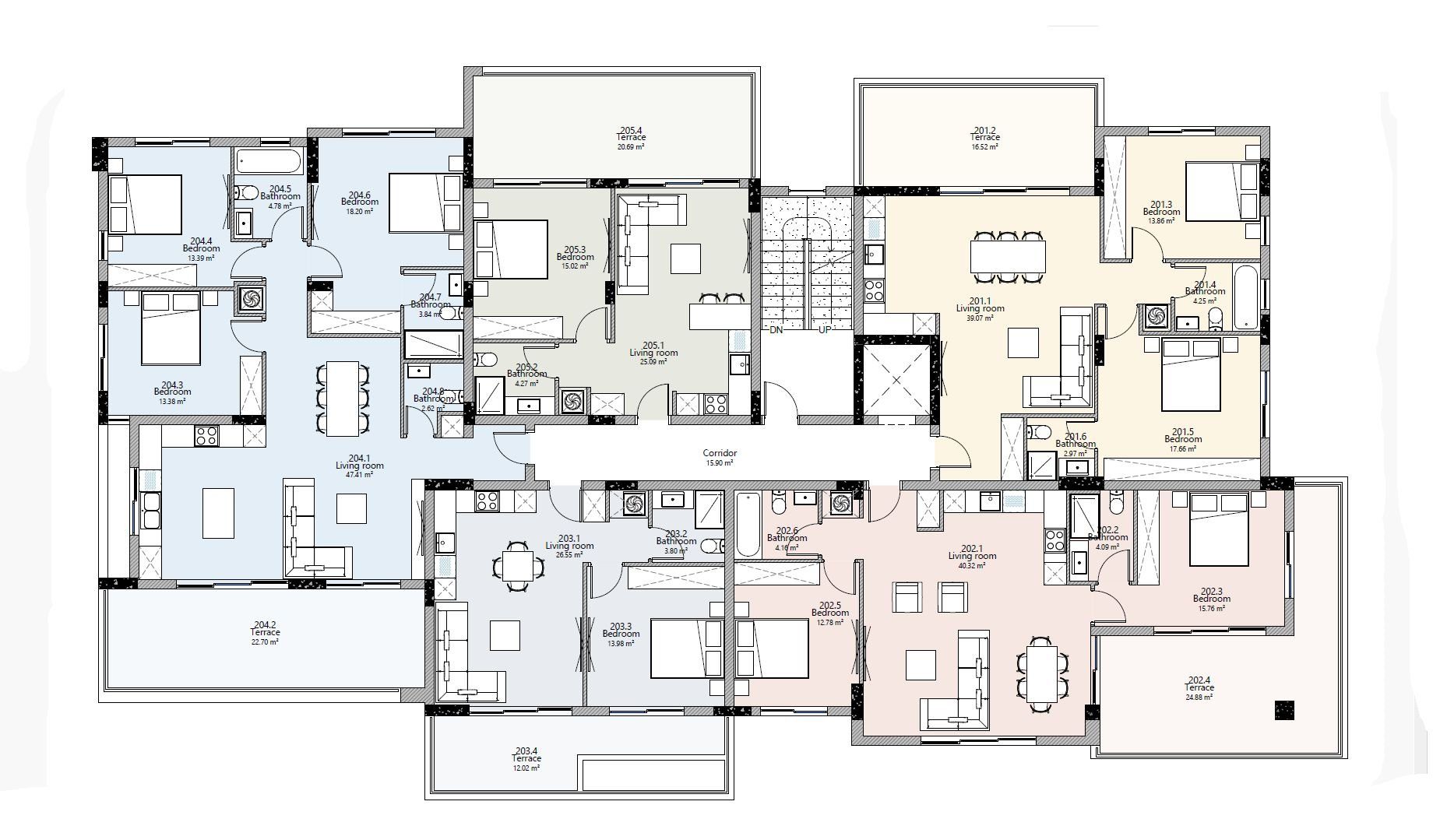 1 BR Apartment in Mesa Geitonia, Limassol photo 13