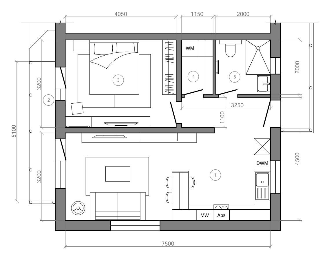 1 BR Apartment in Pyla, Larnaca photo 21