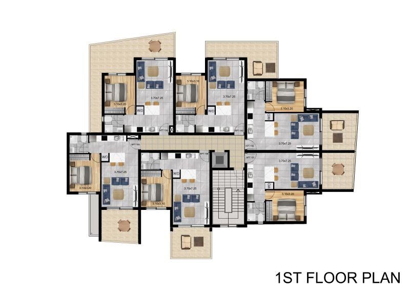 1 BR Apartment in Agia Paraskevi, Limassol photo 12