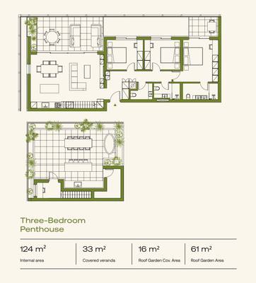 3 BR Penthouse in Agios Athanasios, Limassol thumbnail 18