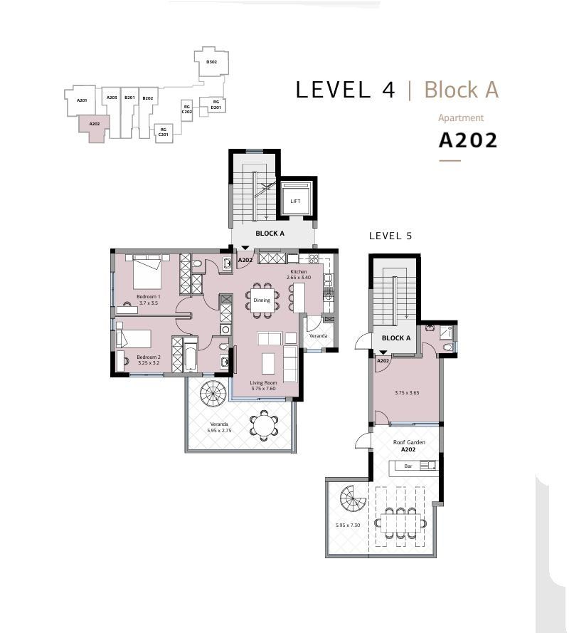 2 BR Penthouse in Germasogeia photo 5