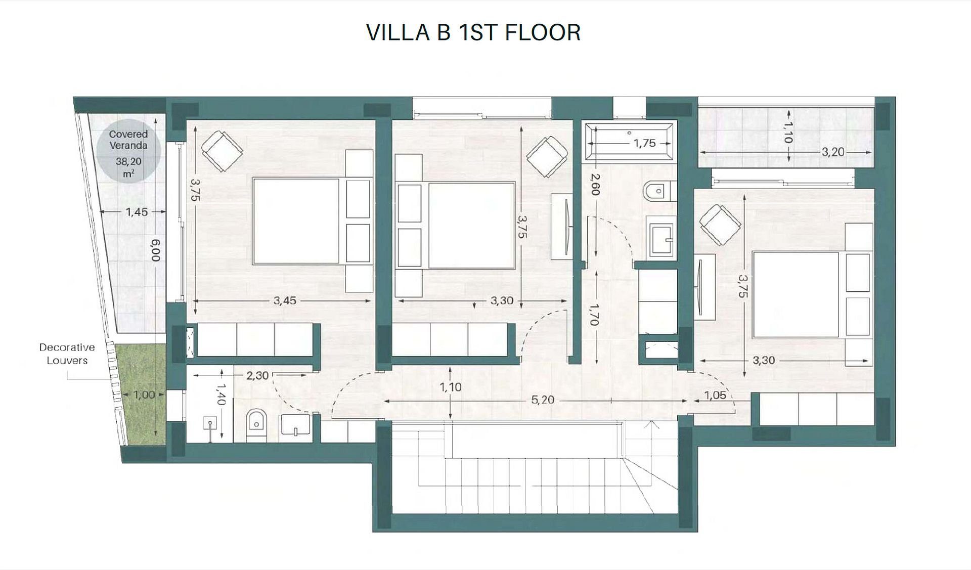 3 BR Villa in Agios Athanasios, Limassol photo 13