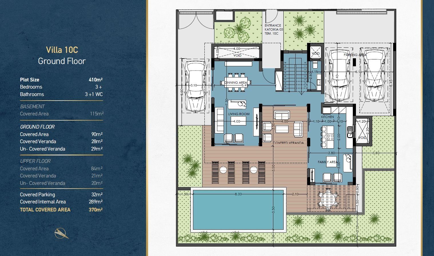 3+ BR Villa in Agios Athanasios, Limassol photo 14