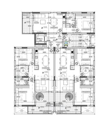 Penthouse z 2 syp. w Agios Dometios, Nicosia, miniatura 6