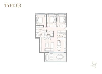 3 BR Apartment in Germasogeia, Limassol thumbnail 20