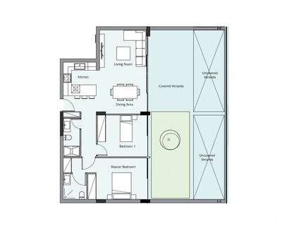 2 BR Apartment in Germasogeia, Limassol thumbnail 13