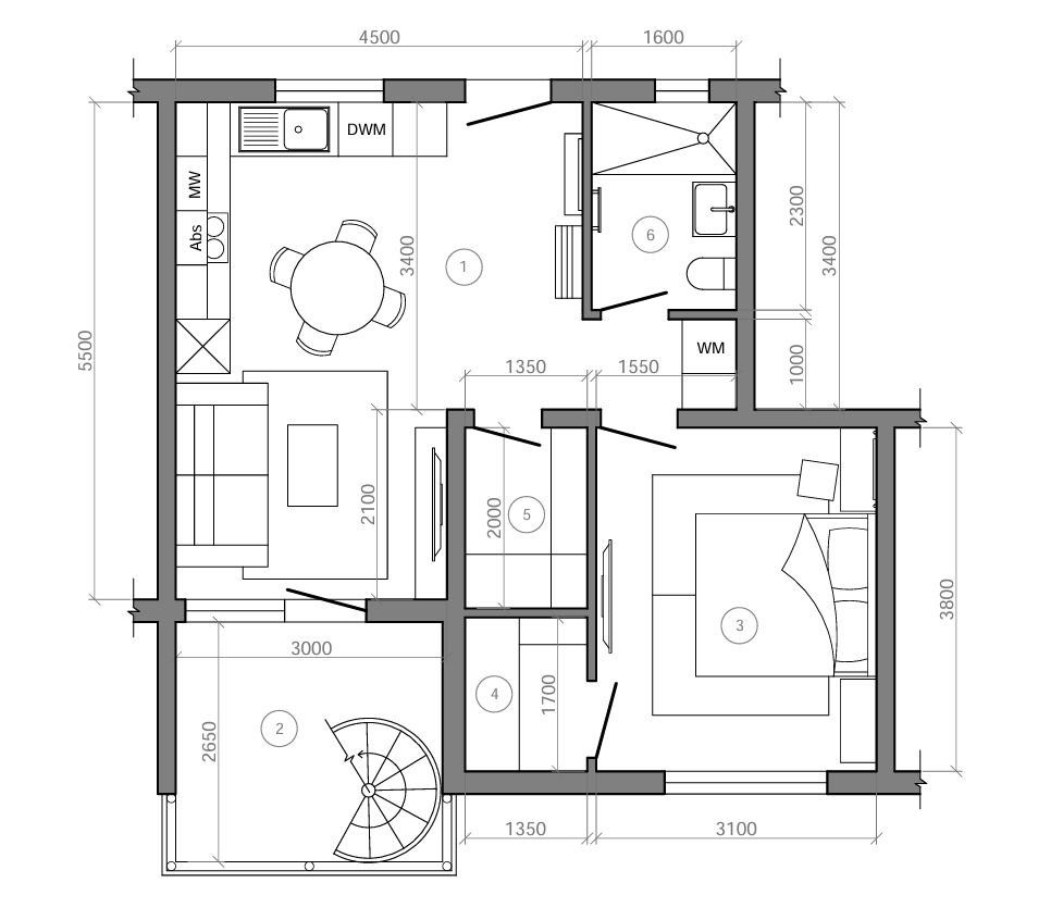 1 BR Penthouse in Pyla, Larnaca photo 24