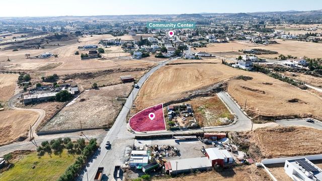 Corner Residential Plot in Ergates, Nicosia
