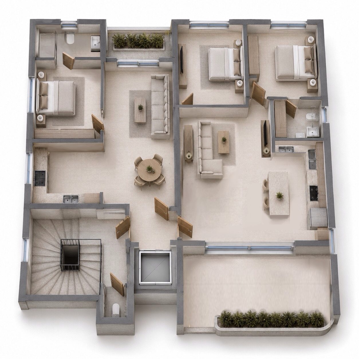 1 BR Apartment in Katholiki, Limassol photo 8
