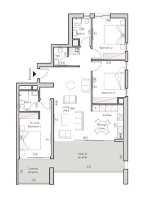 3 BR Apartment in Arch Makarios III, Larnaca thumbnail 13