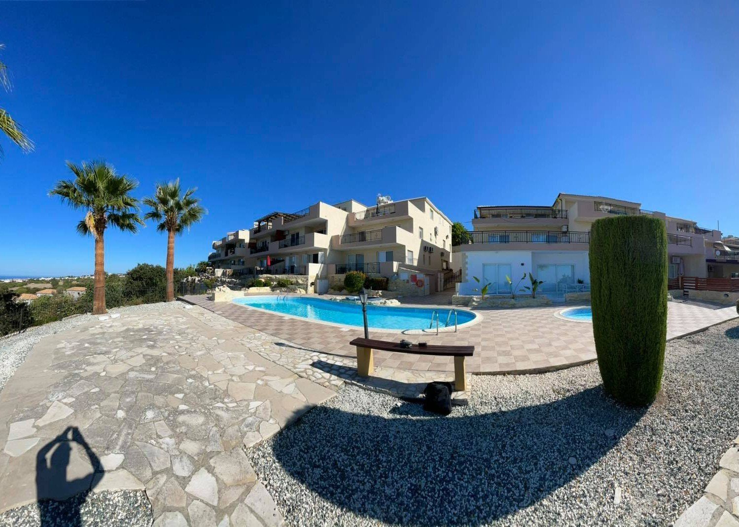 1 BR Ground Apartment in Mesa Chorio, Paphos photo 9