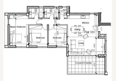 3 BR Apartment in Germasogeia, Limassol thumbnail 16