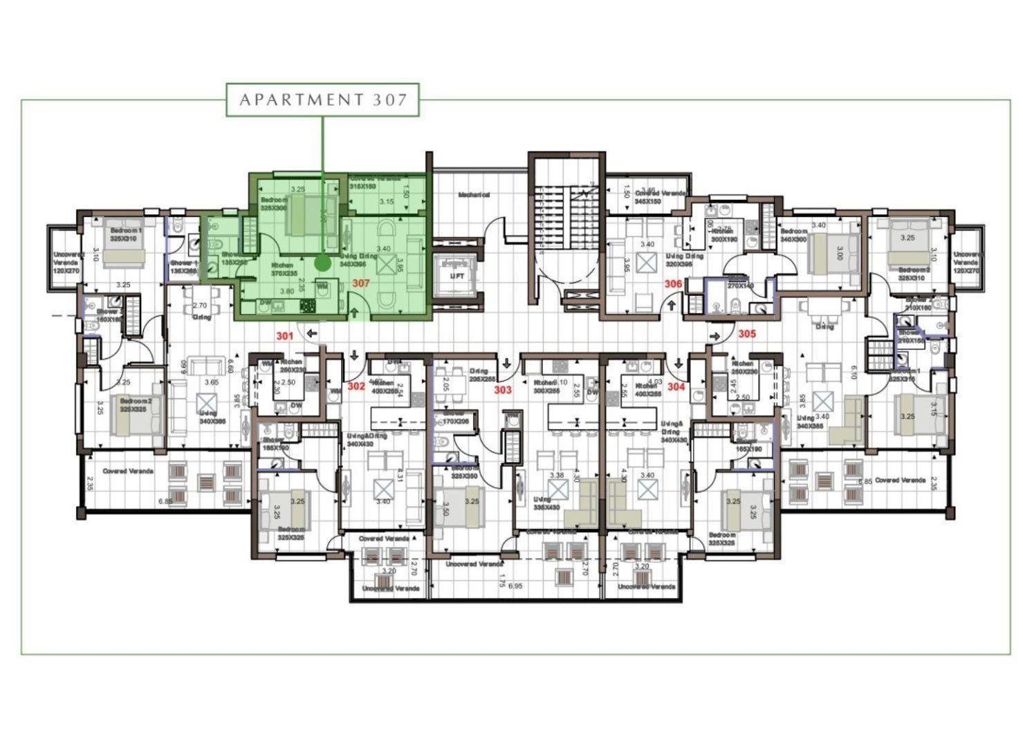 1 BR Apartment in Trachoni, Limassol photo 10