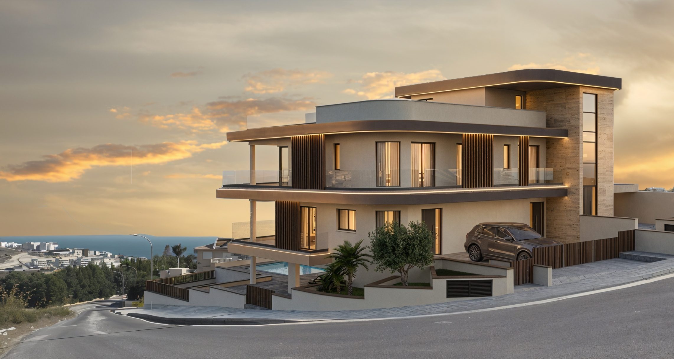 4 BR Penthouse in Agios Tychon, Limassol