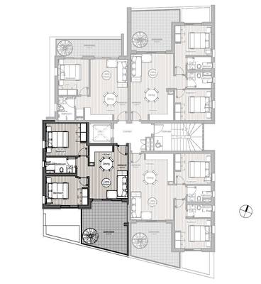 Penthouse z 2 syp. w Chalkoutsa, Limassol, miniatura 9