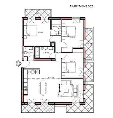 3 BR Luxury Apartment in Potamos Germasogeias, Limassol thumbnail 14