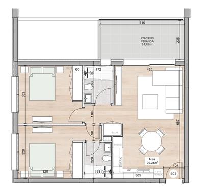 2 BR Apartment in Kapsalos, Limassol thumbnail 9
