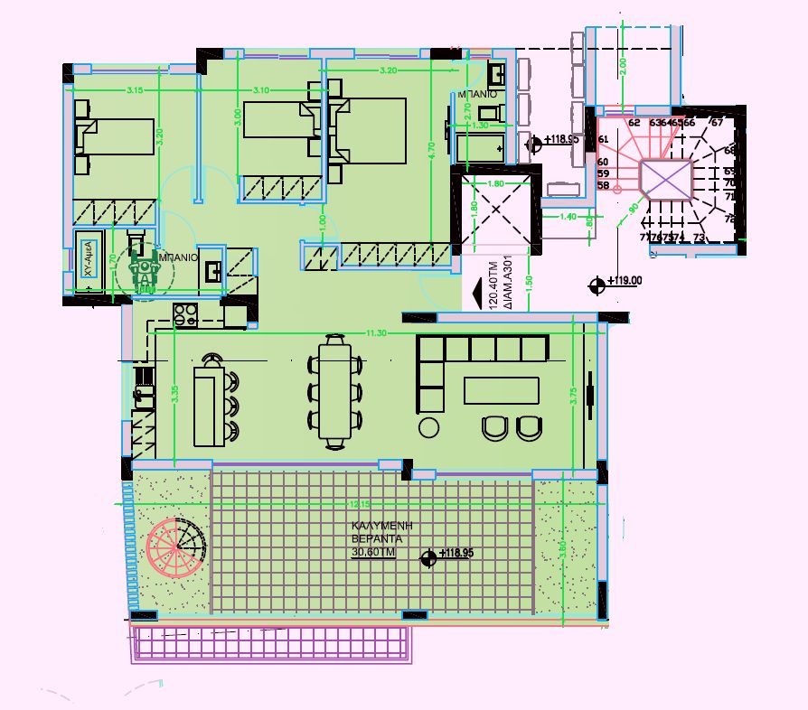 3 BR Penthouse in Agios Athanasios, Limassol photo 24
