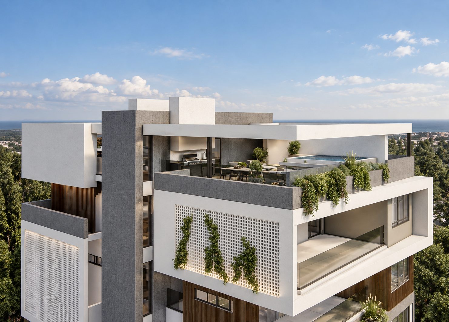 2 BR Penthouse with Private Swimming Pool in Agios Athanasios, Limassol photo 1