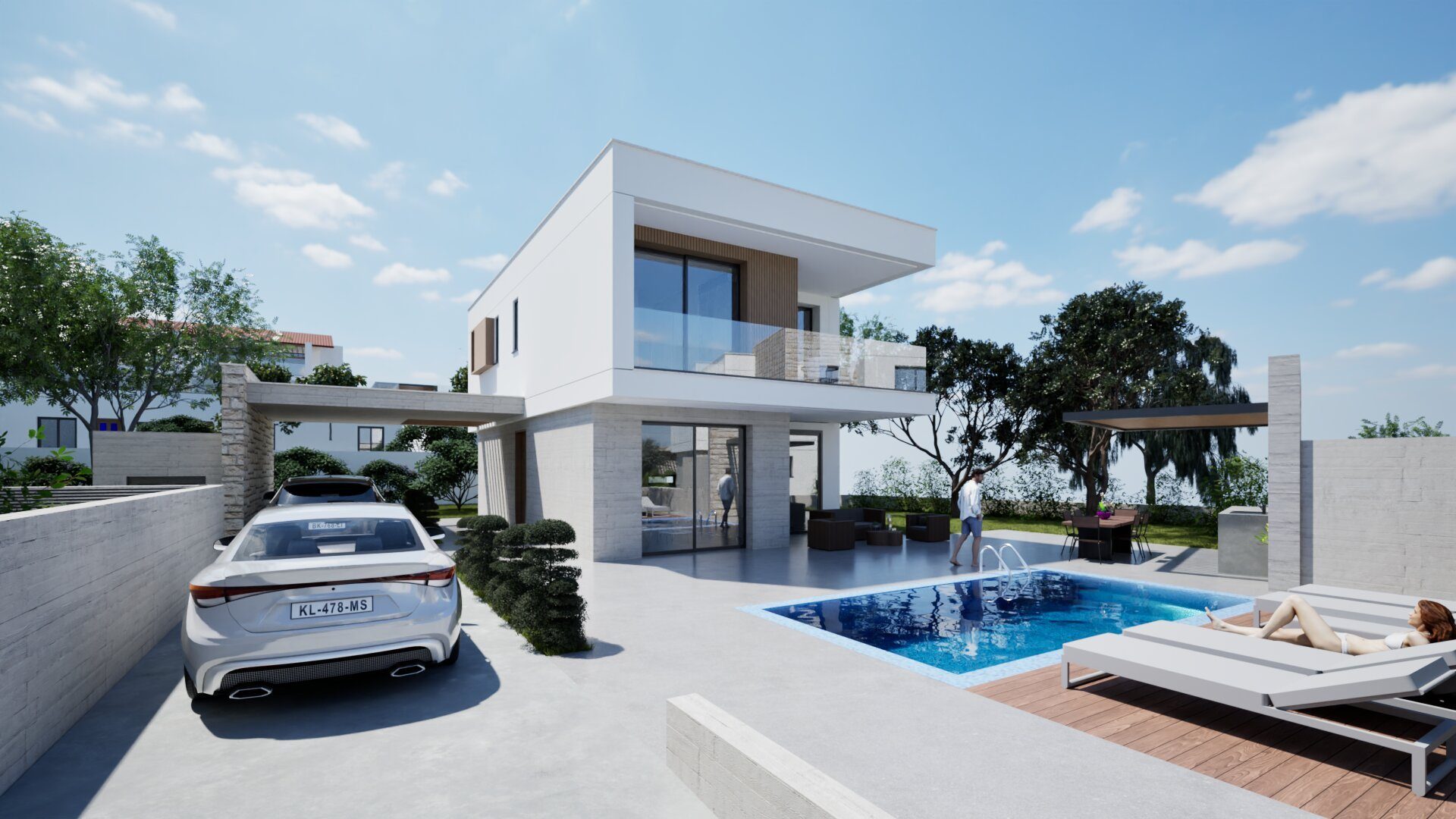 3 BR Villa in Tala, Paphos photo 1
