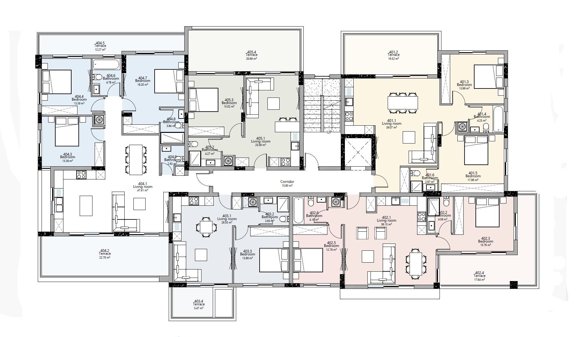 1 BR Apartment in Mesa Geitonia, Limassol photo 15
