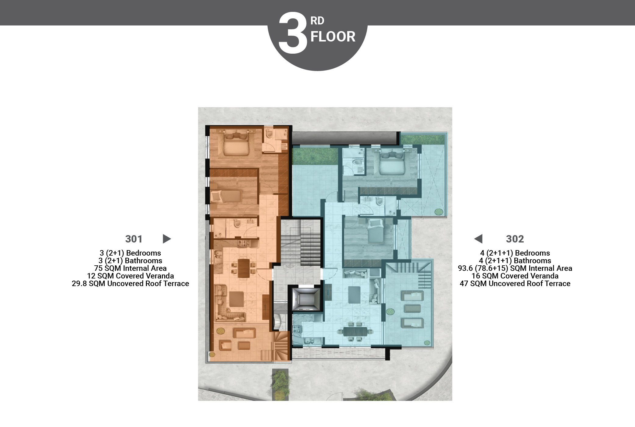 4 BR Penthouse in Zakaki, Limassol photo 13