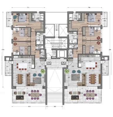 Квартира с 3 спальнями в Строволосе, Никосия, миниатюра 8