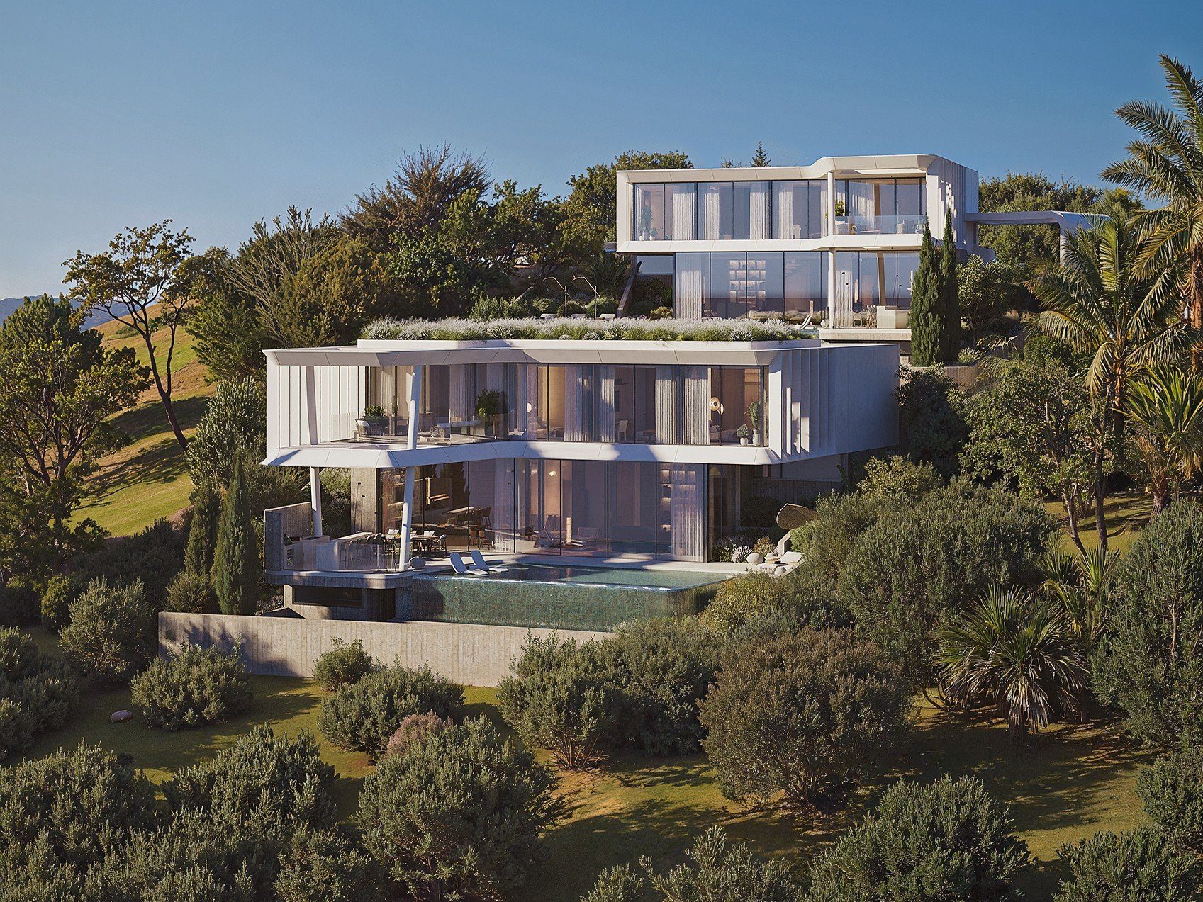 5 BR Exclusive Villa with panoramic sea views in Agios Tychonas, Limassol
