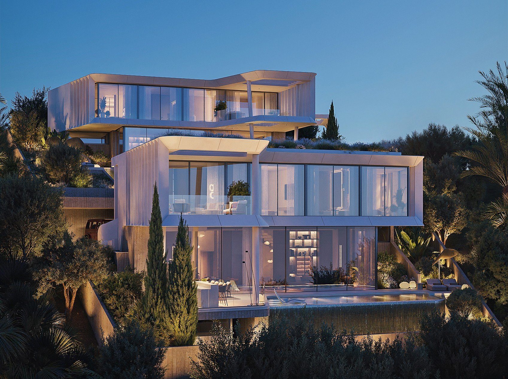 5 BR Exclusive Villa with panoramic sea views in Agios Tychonas, Limassol — photo 2