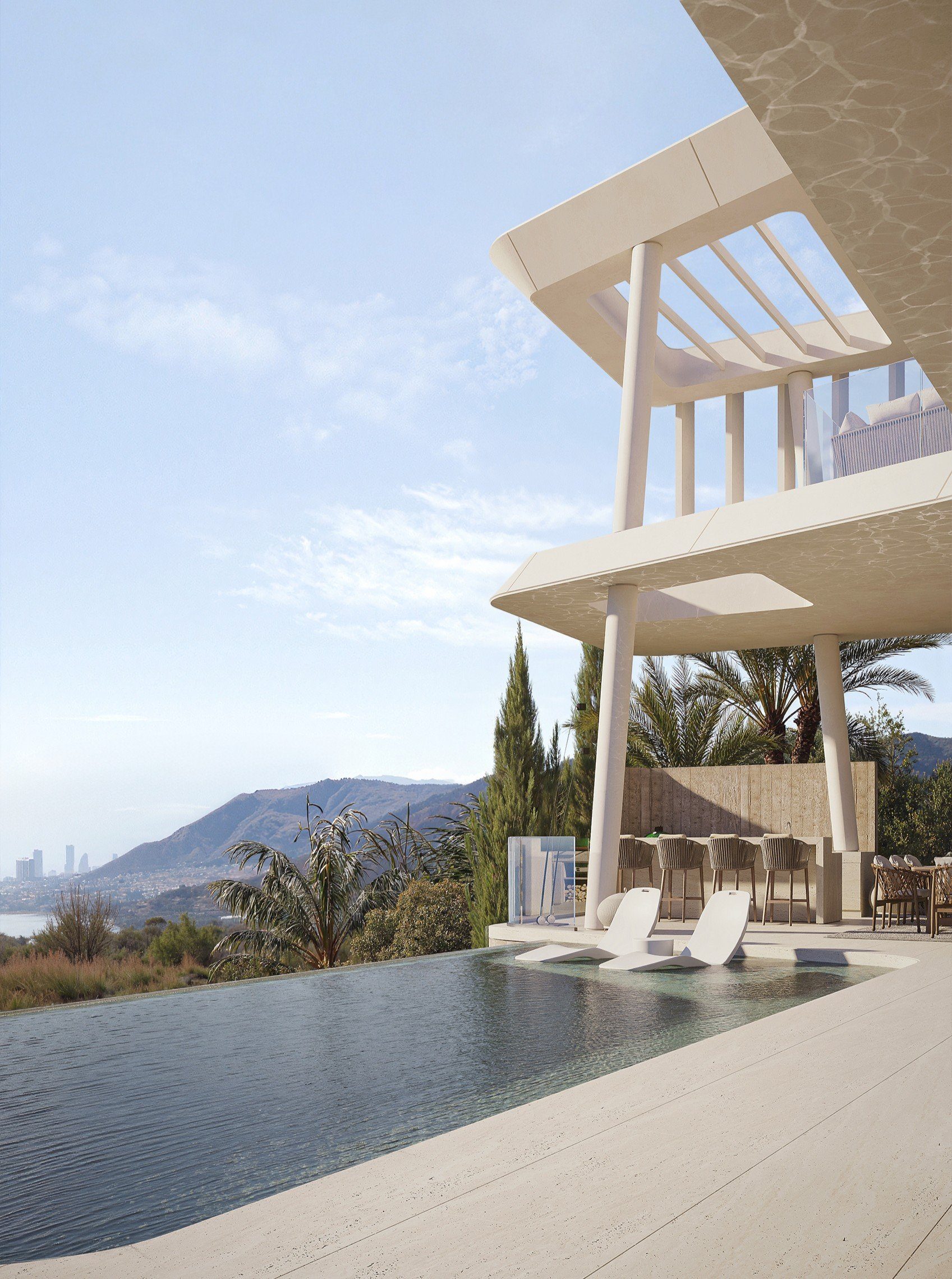 5 BR Exclusive Villa with panoramic sea views in Agios Tychonas, Limassol — photo 4
