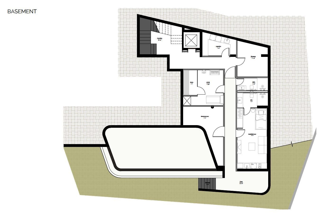 5 BR Exclusive Villa with panoramic sea views in Agios Tychonas, Limassol photo 37