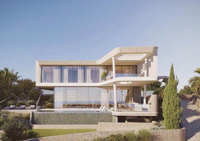 5 BR Exclusive Villa with panoramic sea views in Agios Tychonas, Limassol