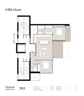 2 BR Whole-floor apartment in Arch Makarios III, Larnaca thumbnail 10