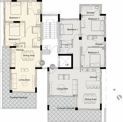 3 BR Apartment in Agios Pavlos, Paphos thumbnail 9